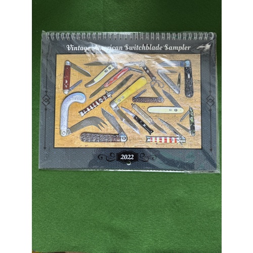 Alex Kovach 2022 Vintage American Switchblade Calendar