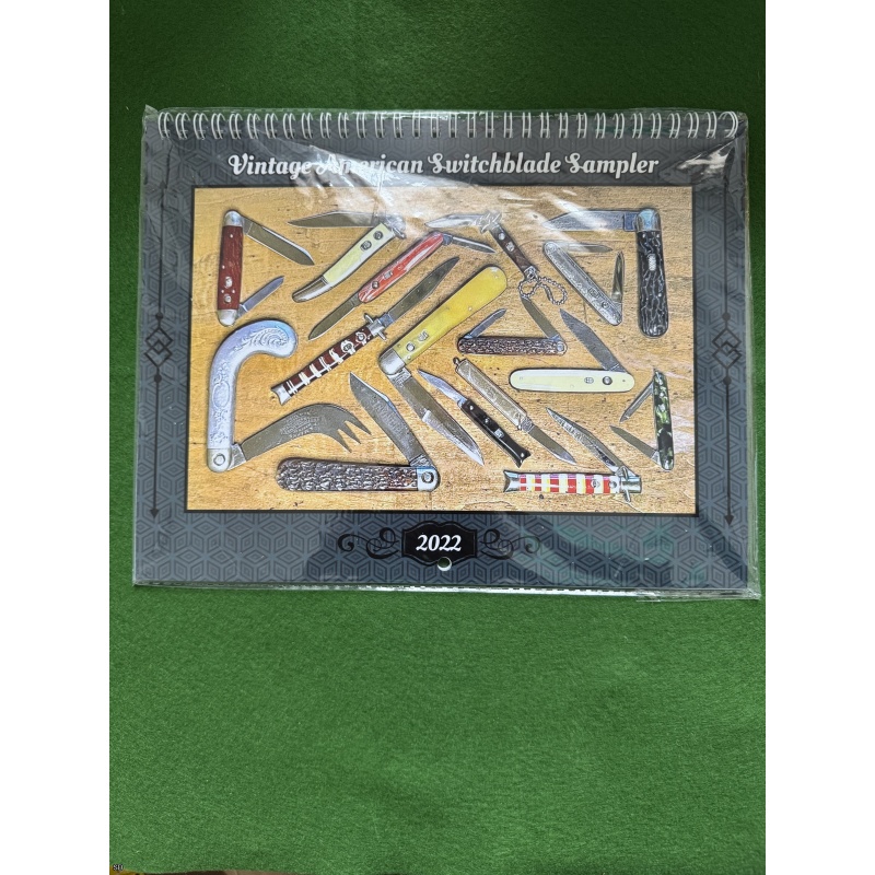 Alex Kovach 2022 Vintage American Switchblade Calendar